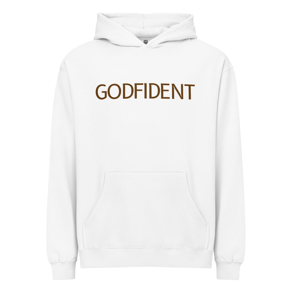 GODFIDENT WHITE HOODIES